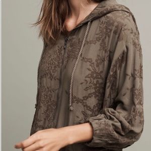 Anthropologie Saturday Sunday Embroidered Jacket